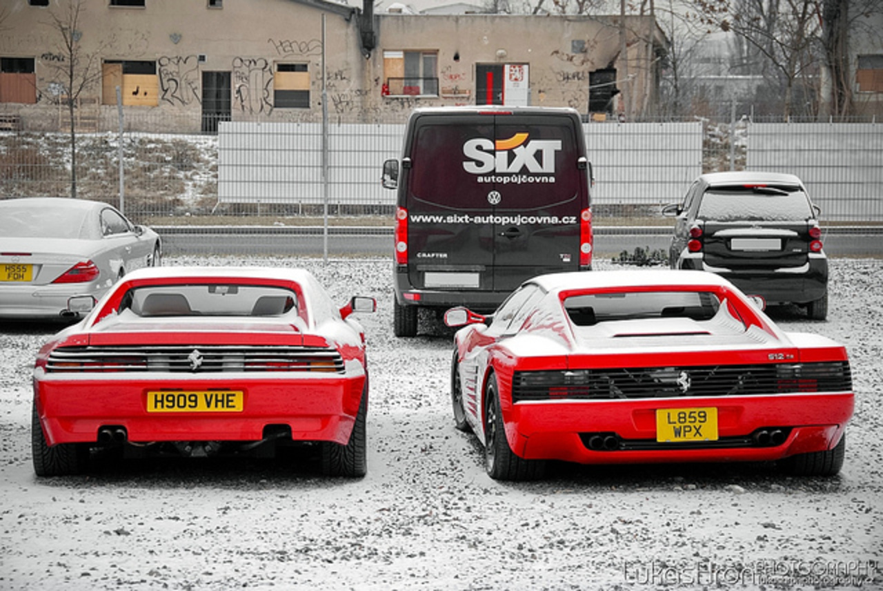Ferrari 512 tr vs testarossa