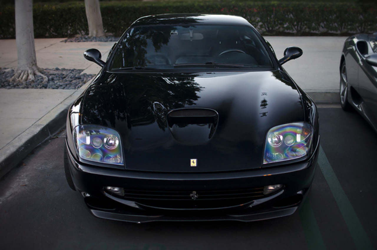 Black Ferrari 550 Maranello | Flickr - Photo Sharing!