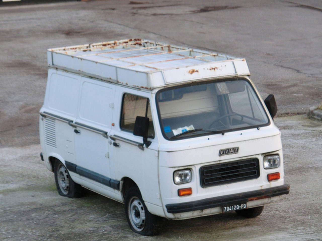 Fiat 900 E pompe funebri funeral service Padova Italy 2013 1 ...