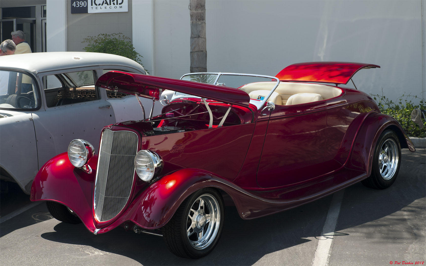 1934 Ford Convertible - street rod - candyapple red - fvl --- 401K ...