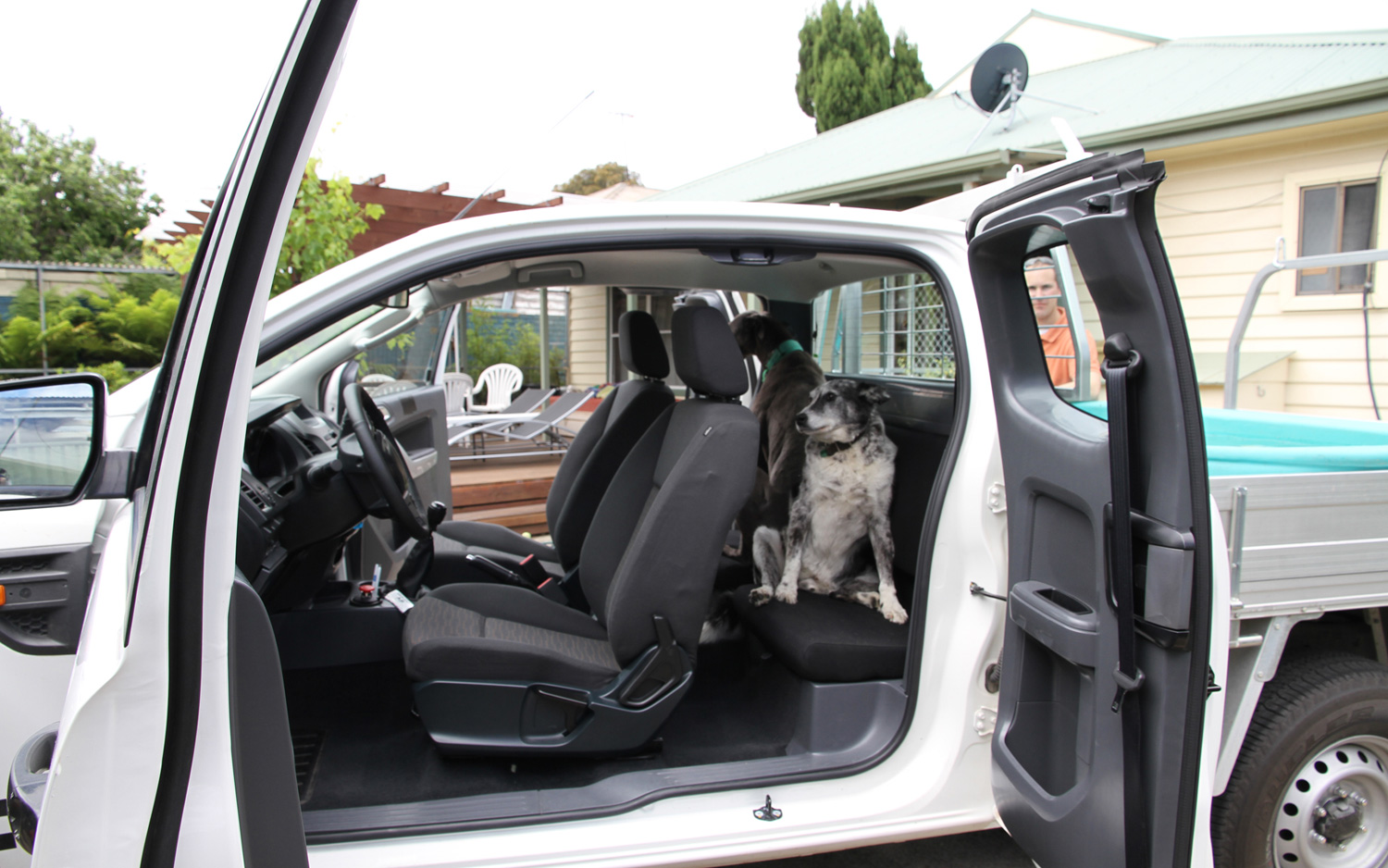 2011 Ford Ranger Double Cab Interior Space Photo 6