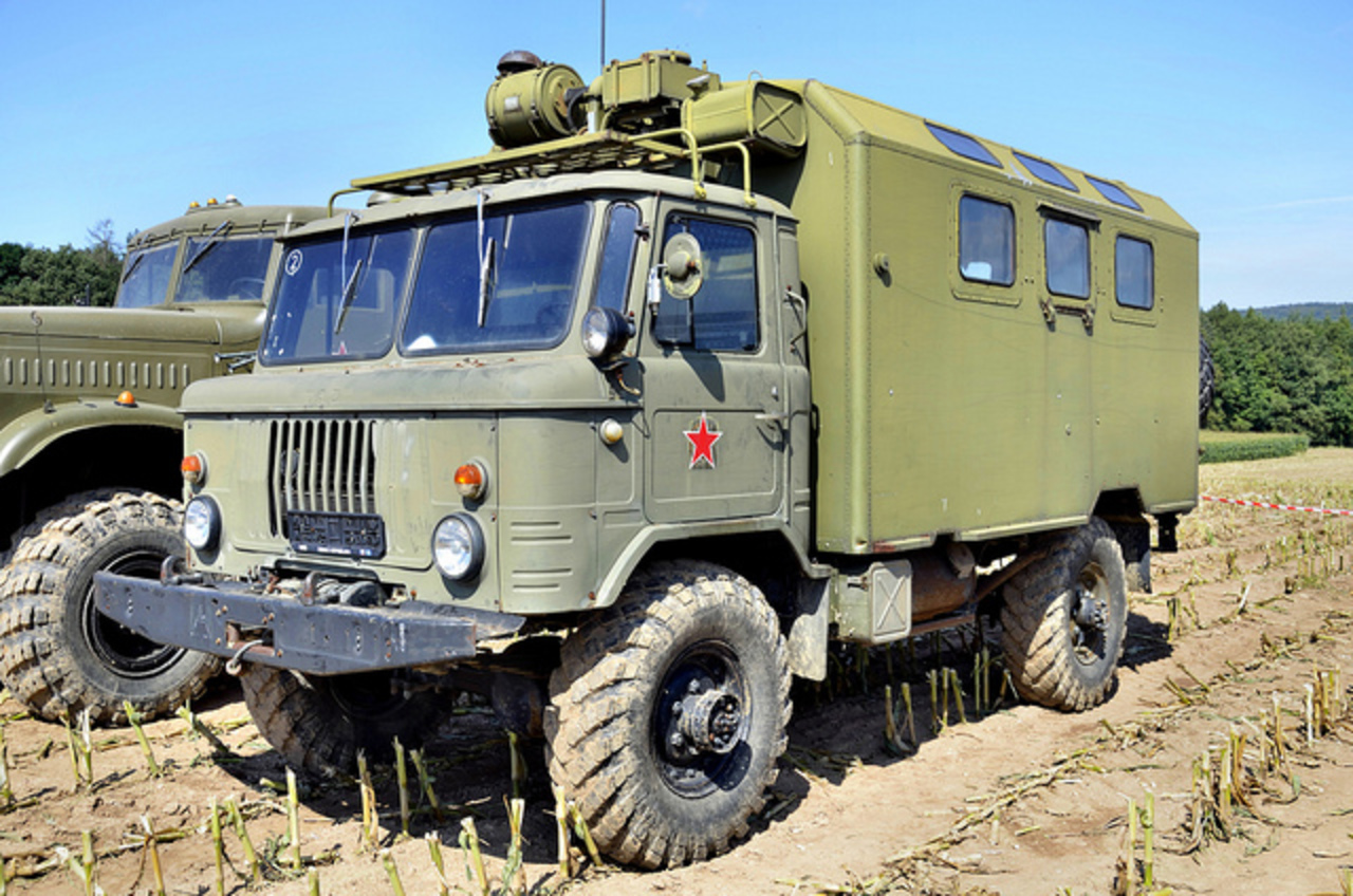 GAZ-66 radio/command car | Flickr - Photo Sharing!