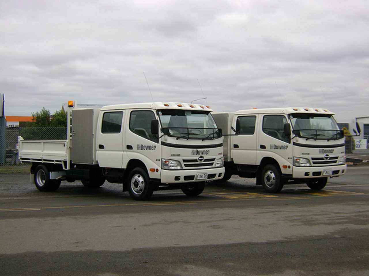 Hino 300 series crew cab tippers | Flickr - Photo Sharing!
