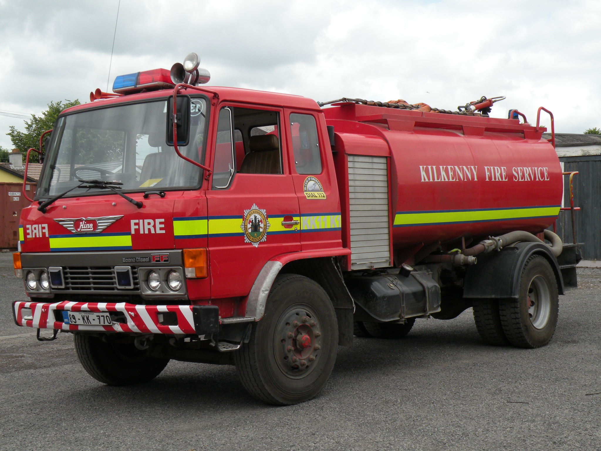 Kilkenny Fire & Rescue KK 11K1 Hino FF WrC 89KK770 | Flickr ...
