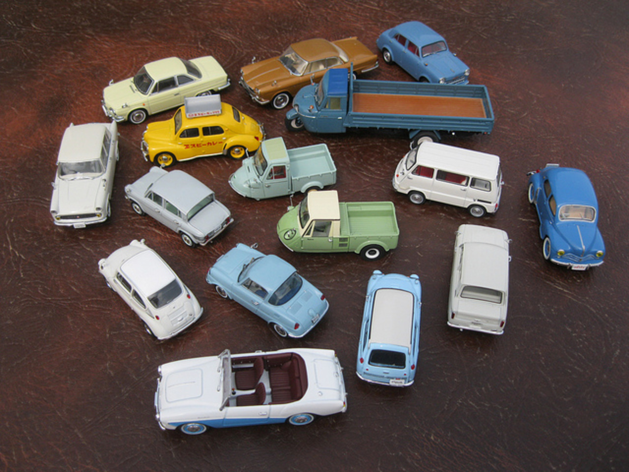 10. Japanese 1950s-60s collection - Mazda, Subaru, Datsun, Prince ...