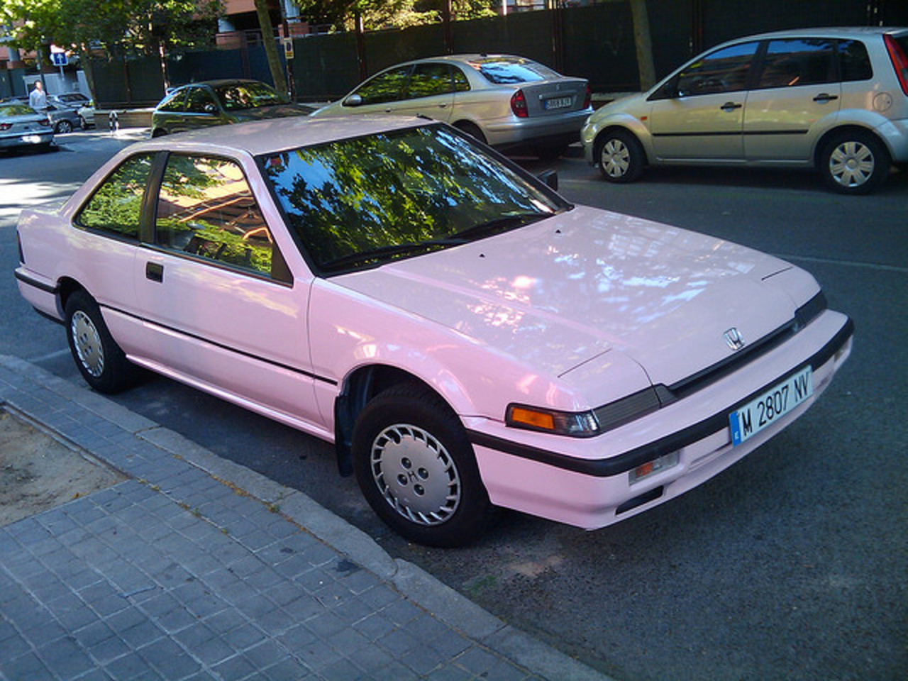 Pink Honda Accord DX | Flickr - Photo Sharing!