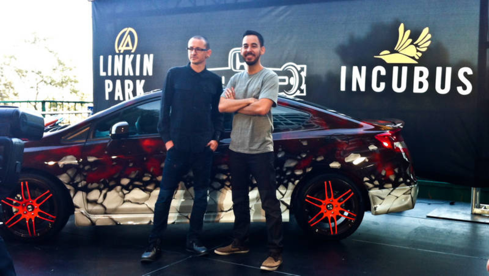 Linkin Park Unveils Customized Honda Civic Si Coupe at House of ...