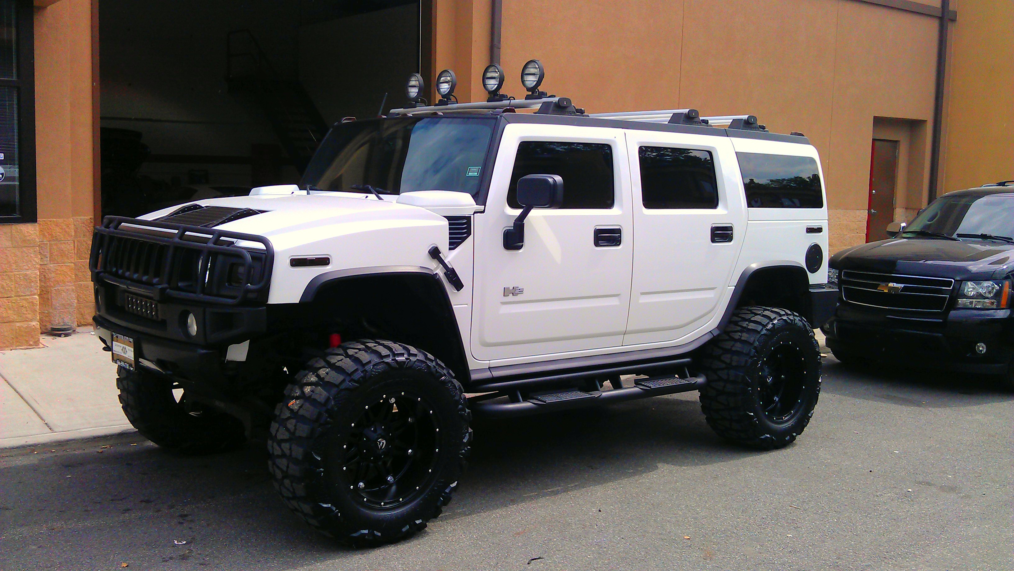 Hummer H2-38" Nitto Mud Grapplers on 20" Fuel Hostage wheels ...