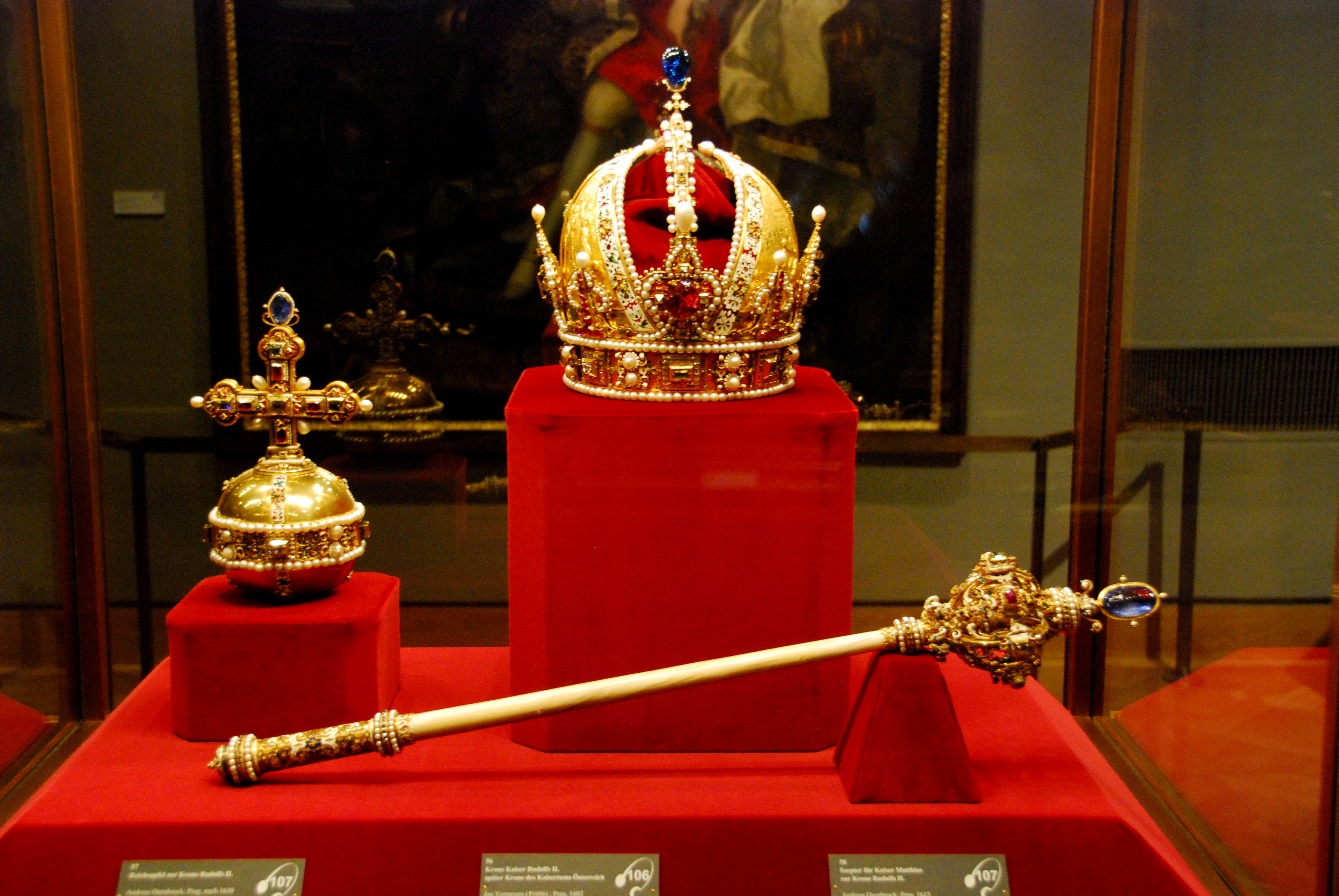 Schatzkammer of the Hofburg: Imperial crown of Austria | Flickr ...
