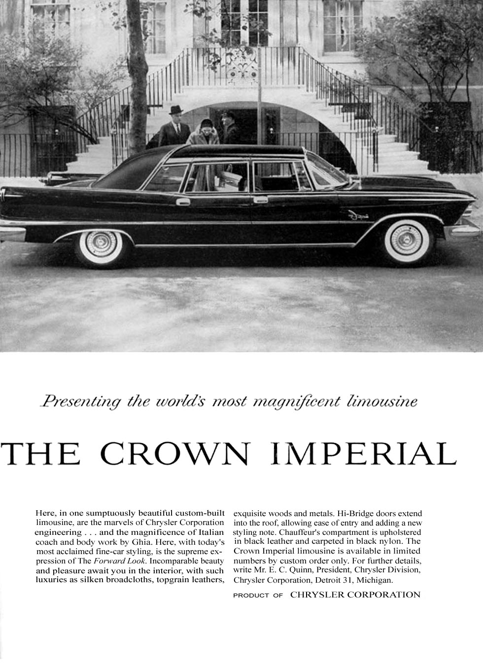 1958 (Chrysler) Imperial Ghia Limousines