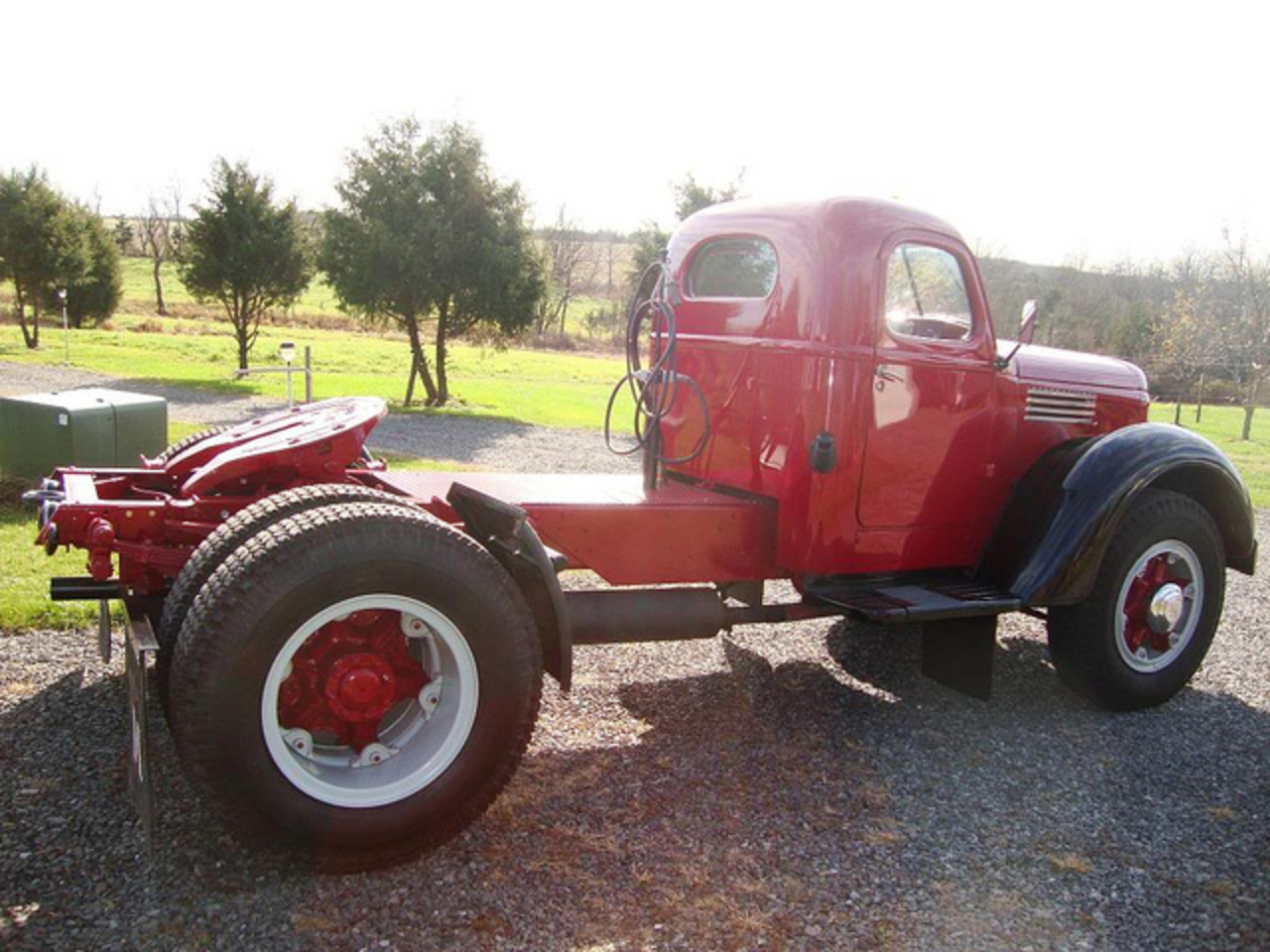 1949 International Harvester KB-11 Single Axle Tractor Truck ...