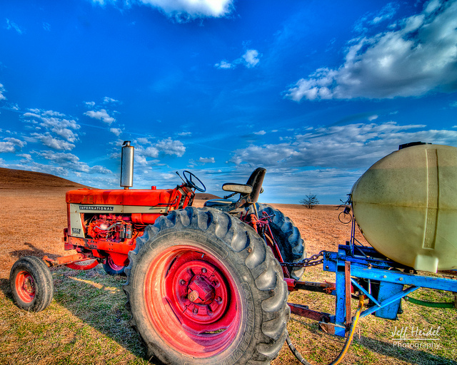 HDR of a International Harvester Tractor, Model 666 | Flickr ...