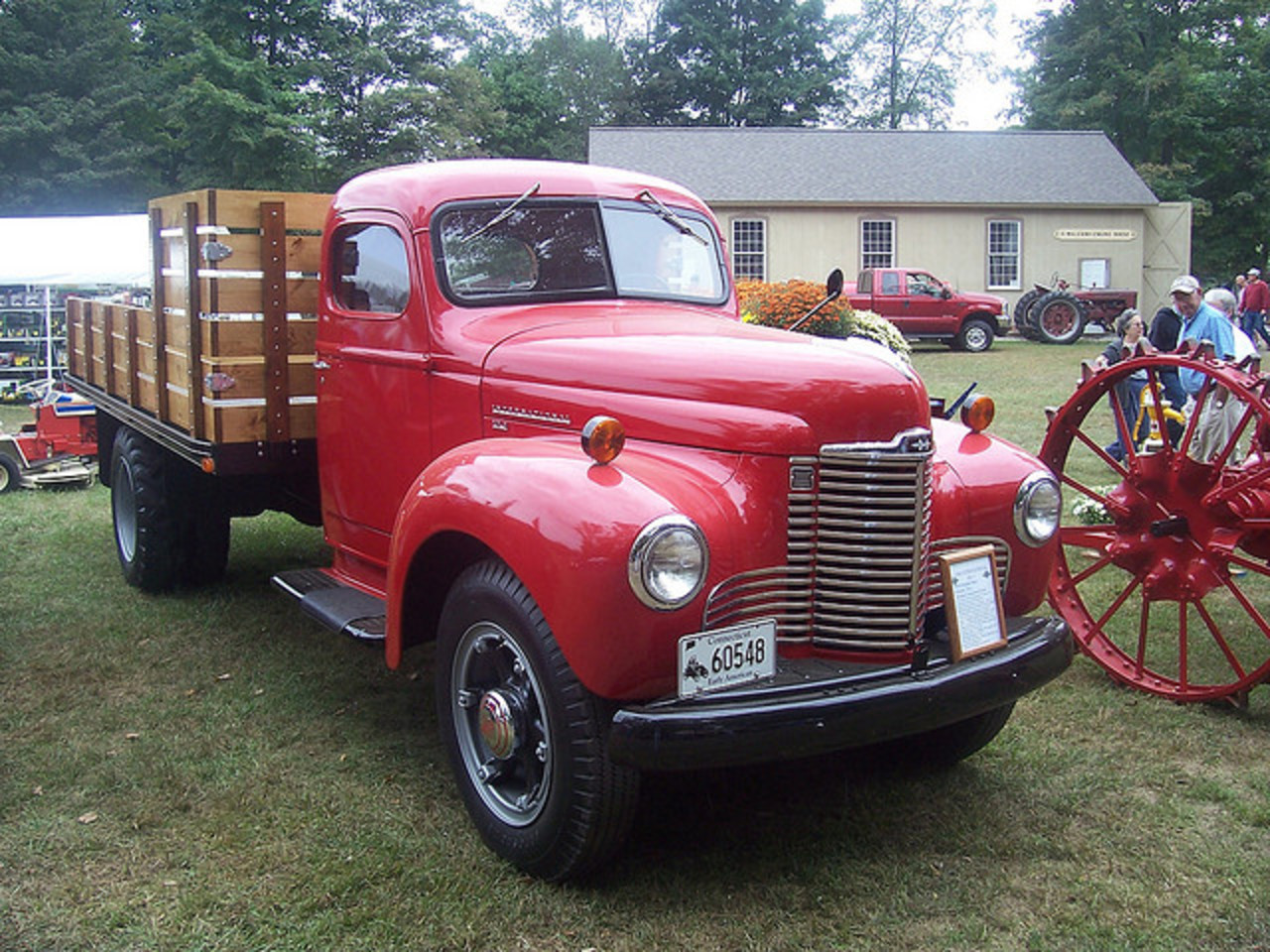 1948 International KB-5 stake truck | Flickr - Photo Sharing!