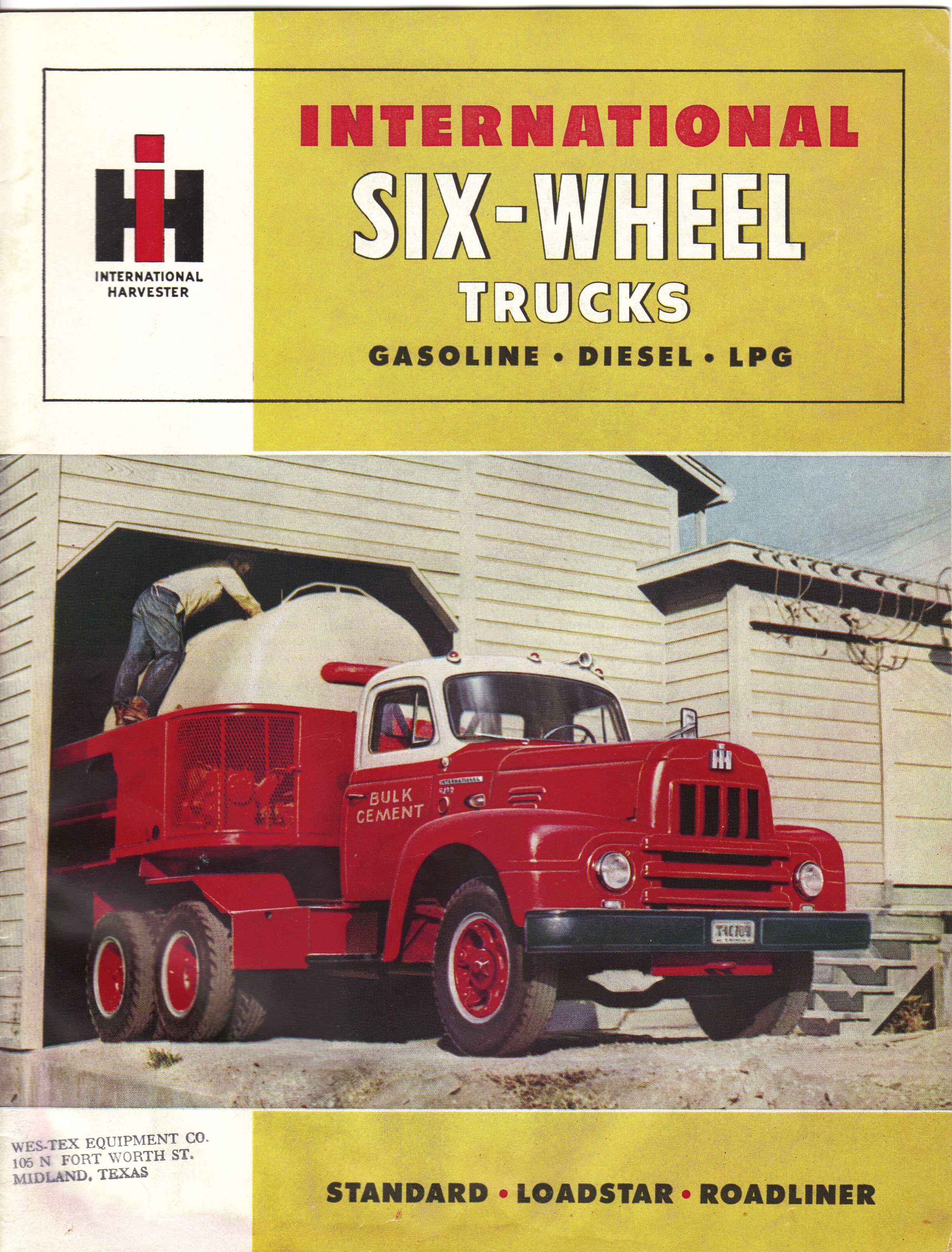 1950's IHC International R-Series 6-Wheel Truck Brochure