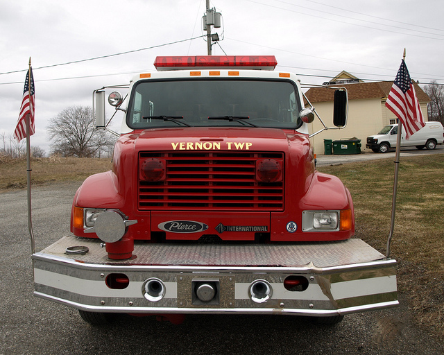 Pierce International Fire Engine 404, Vernon Township, Sussex ...