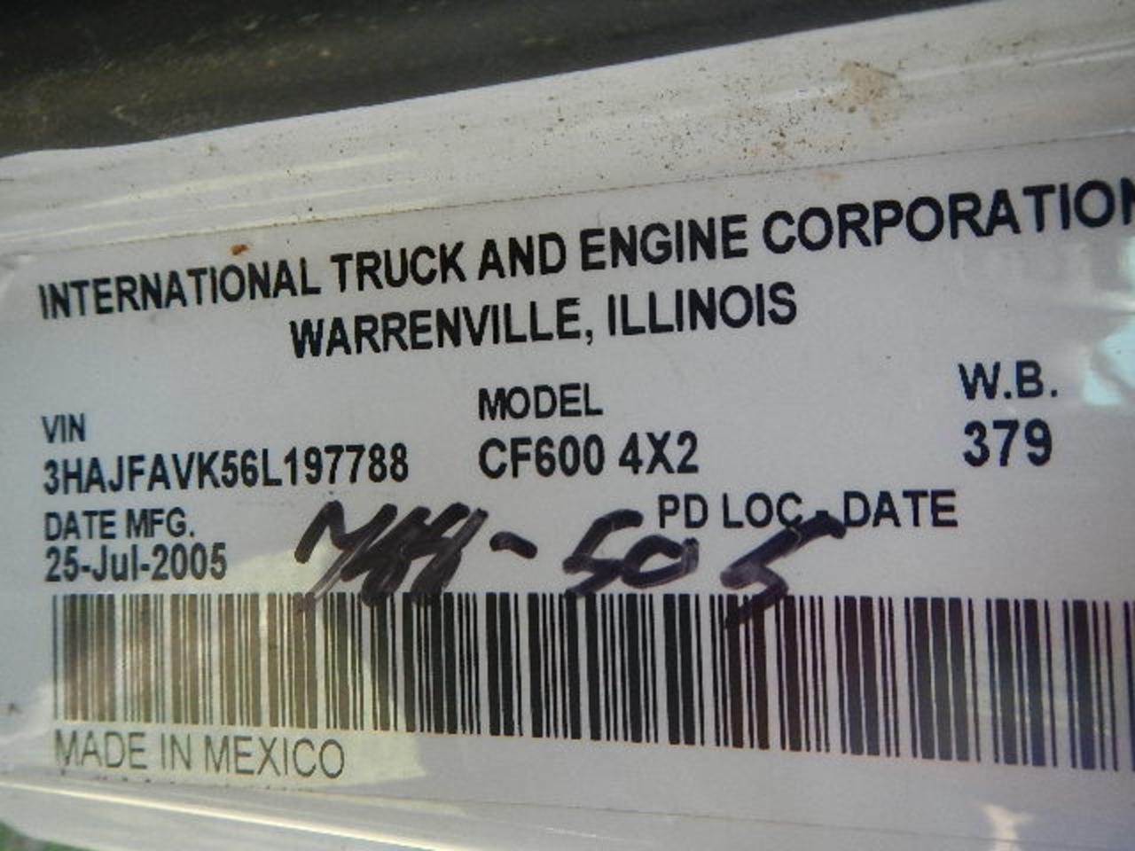 2006 International CF600 Low Miles | Flickr - Photo Sharing!