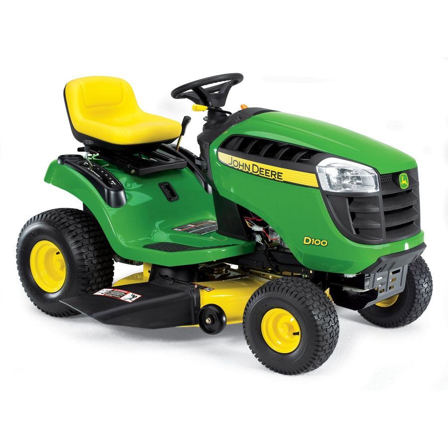 Shop John Deere D100 17.5 HP Manual 42-in Riding Lawn Mower with ...