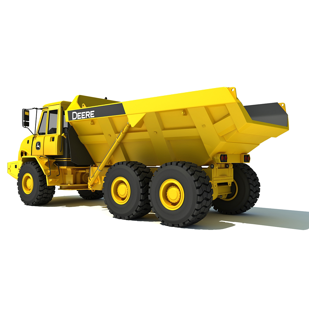 3D Model of John Deere 300D Articulated Dump Truck | 3D Models