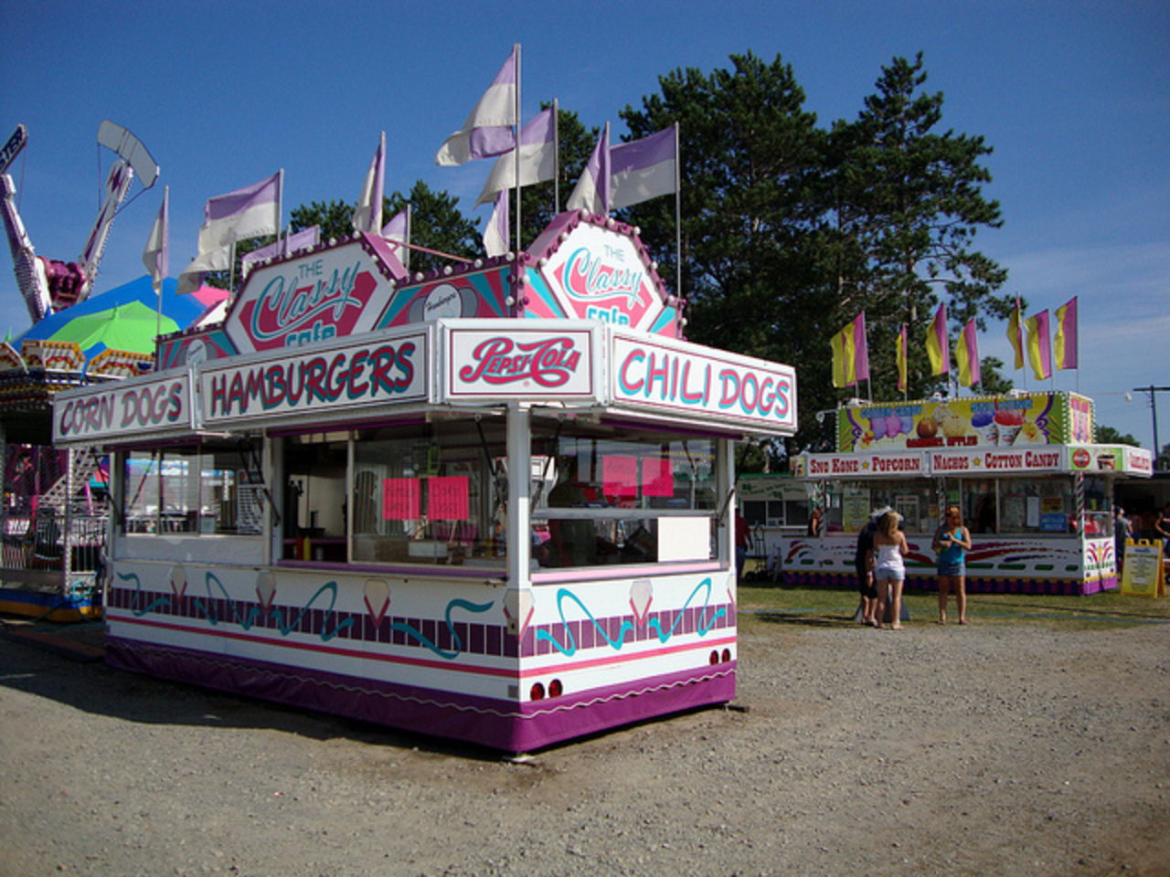 The Classy Cafe And Cotton Candy Trailers, Portage County Fair ...