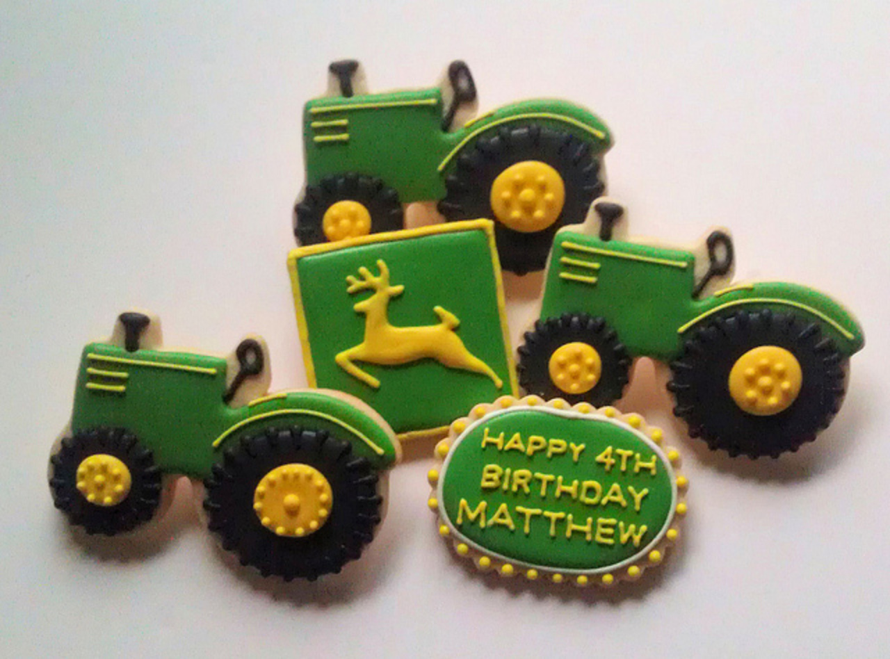 John Deere Tractor Cookies | Flickr - Photo Sharing!