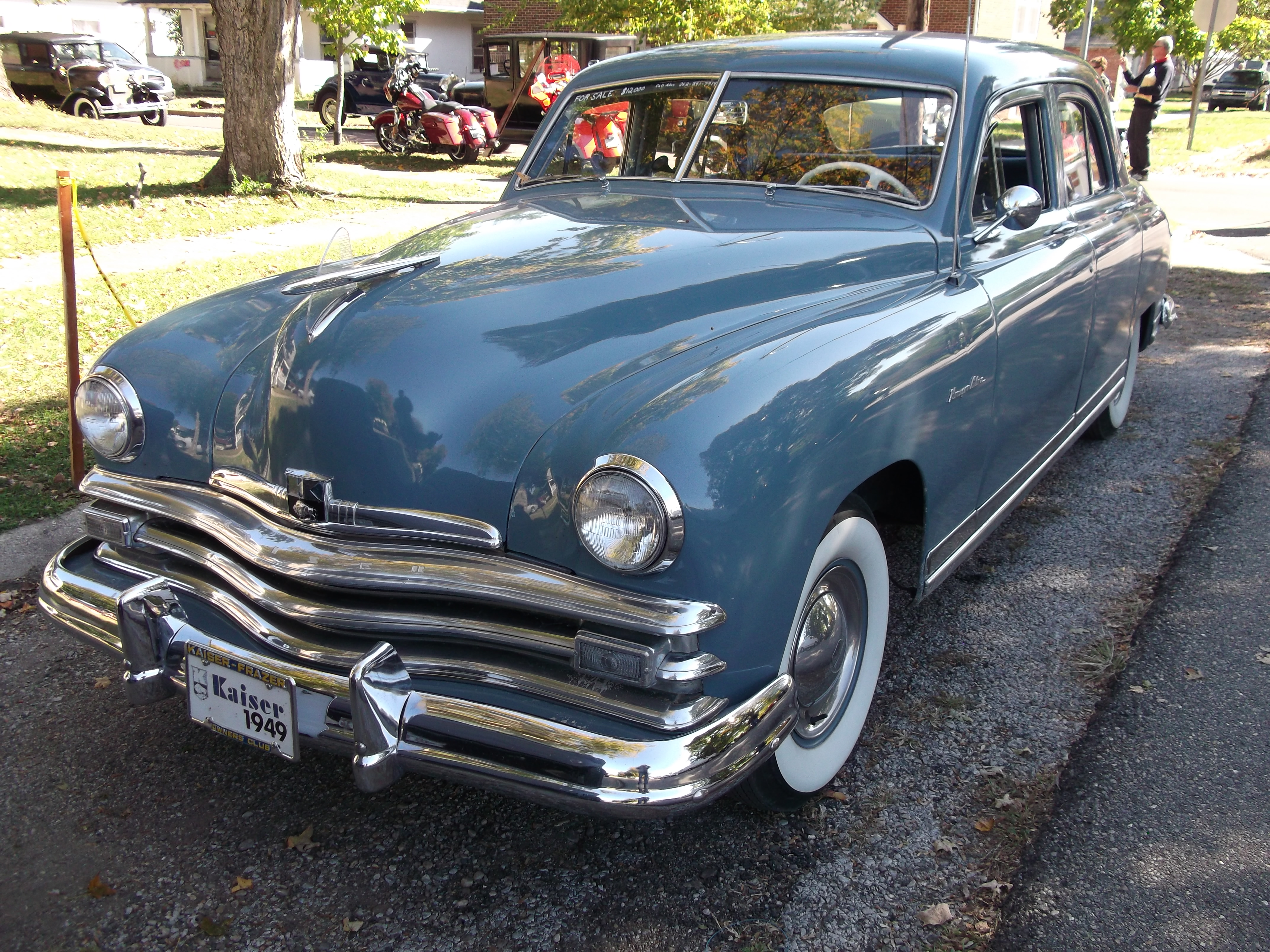 1949 Kaiser Deluxe Horizon Blue(2) | Flickr - Photo Sharing!