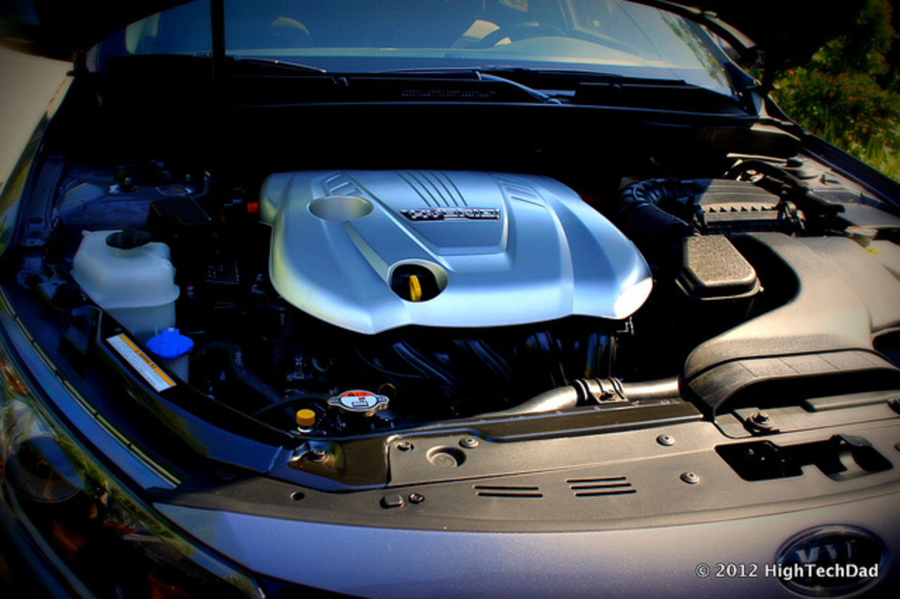 Hybrid Engine - 2012 Kia Optima Hybrid | Flickr - Photo Sharing!