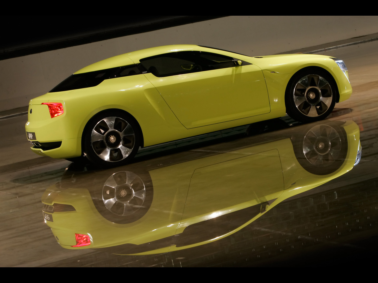 2007 Kia Kee Concept - Rear And Side Tilt Reflection - 1280x960 ...
