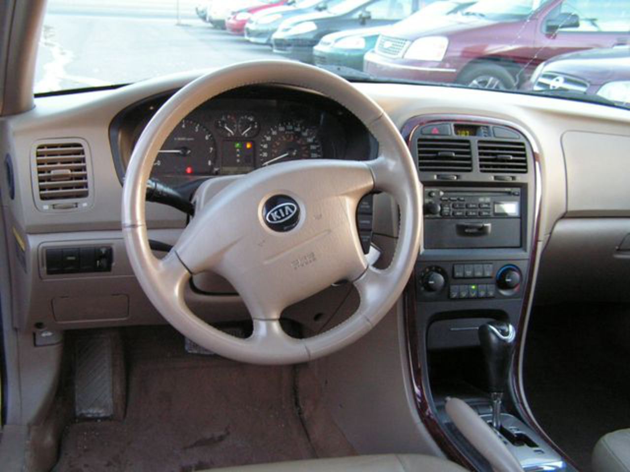 2004 Kia Magentis EX Leather Great Cond. Sunroof Gold | MEHRS AUTO ...