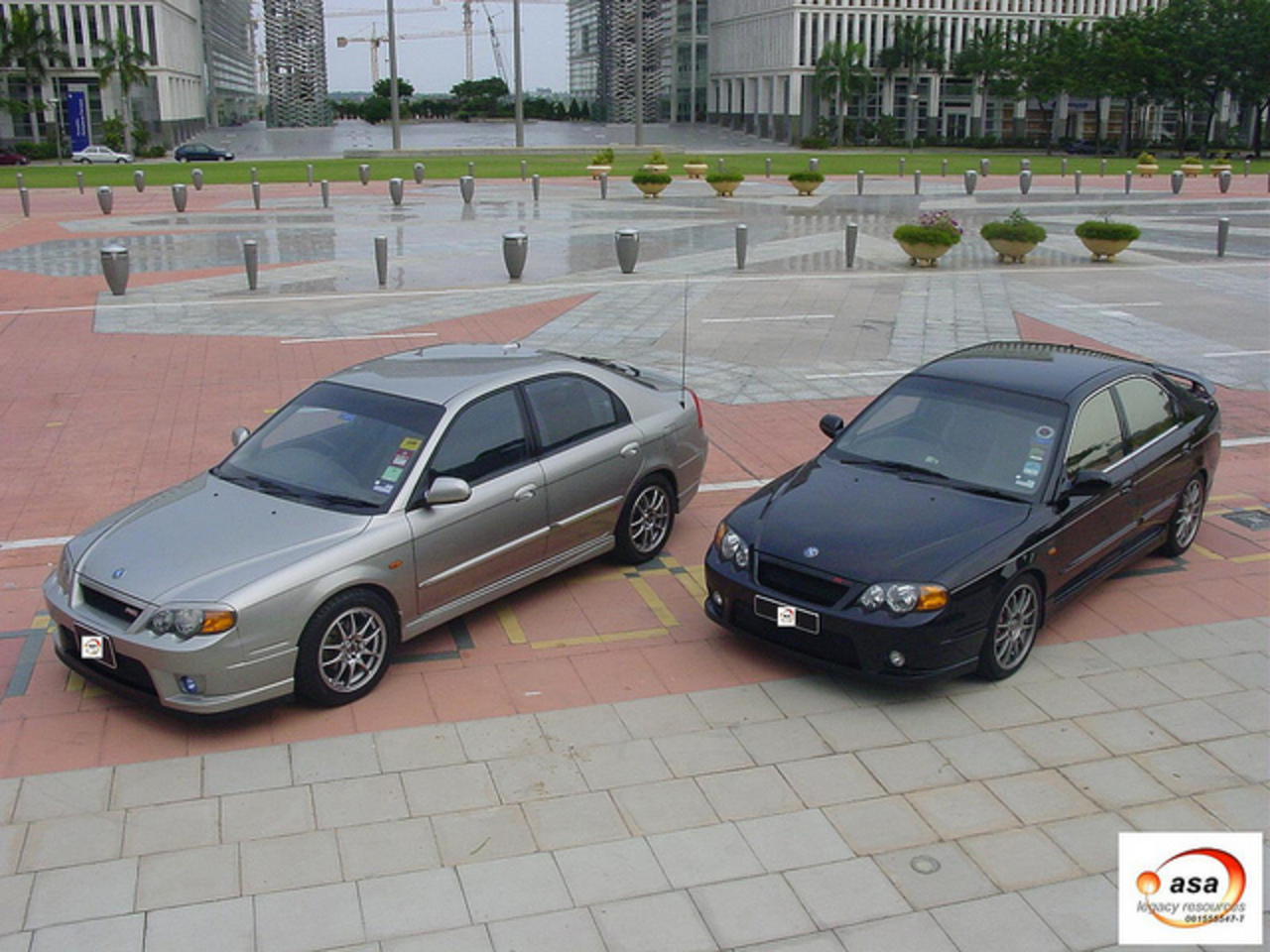 The Twins (KIA Spectra RS Bumper) | Flickr - Photo Sharing!