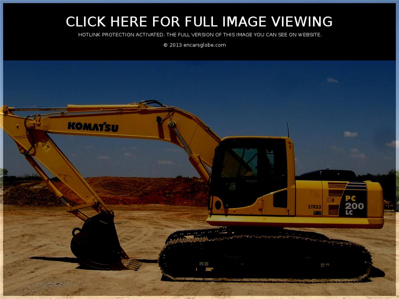Komatsu PC 200 LC: Photo gallery, complete information about model ...