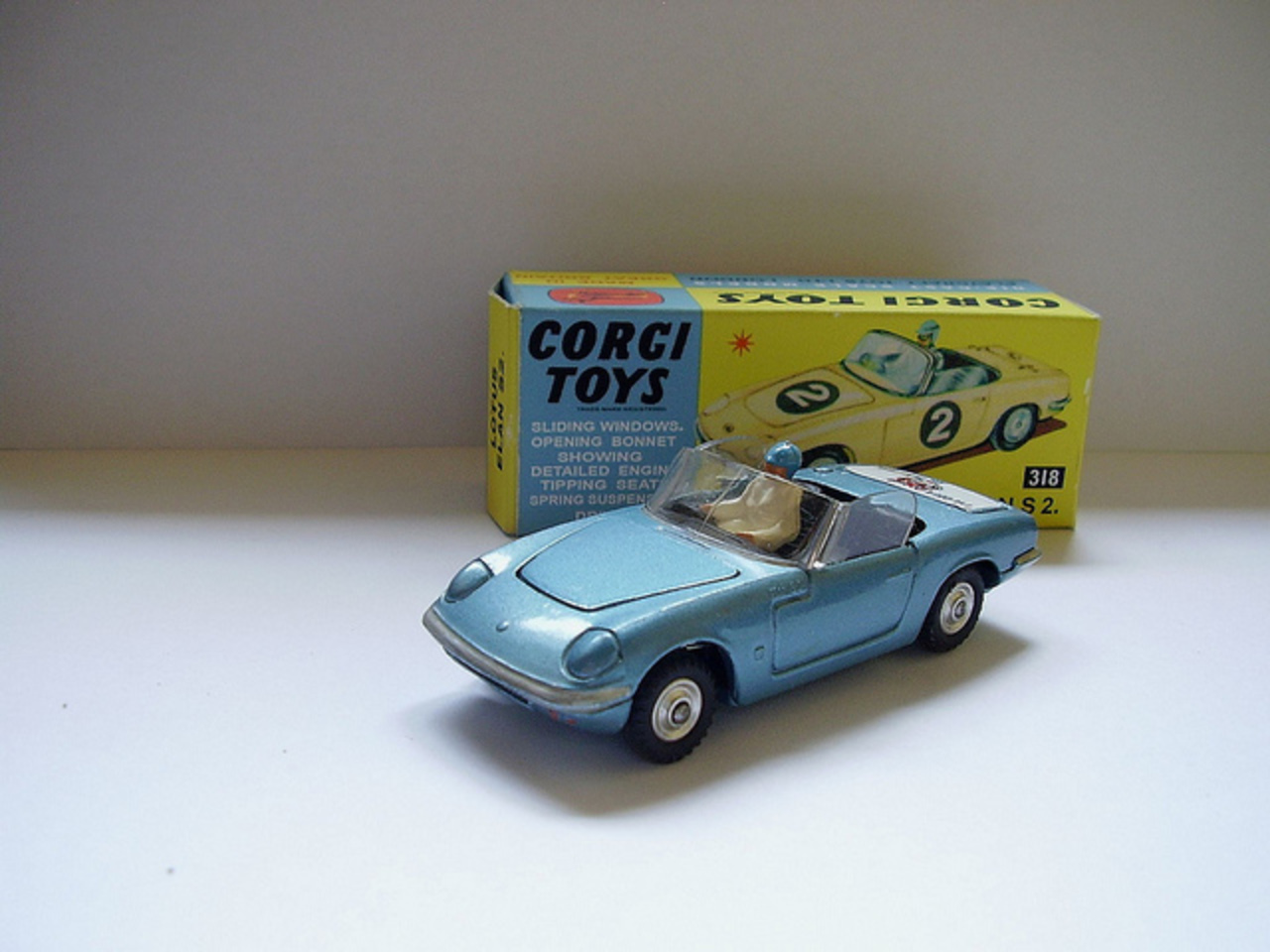 Lotus Elan S2 [Corgi Toys #318] GB 1963 | Flickr - Photo Sharing!