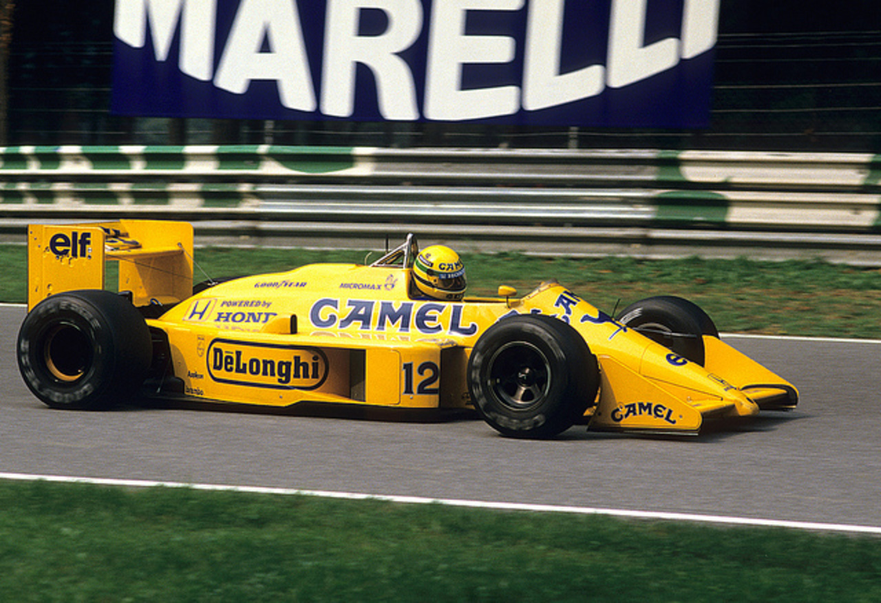 Ayrton Senna. Lotus 99T. F1 GP Italy, Monza, 1987 | Flickr - Photo ...