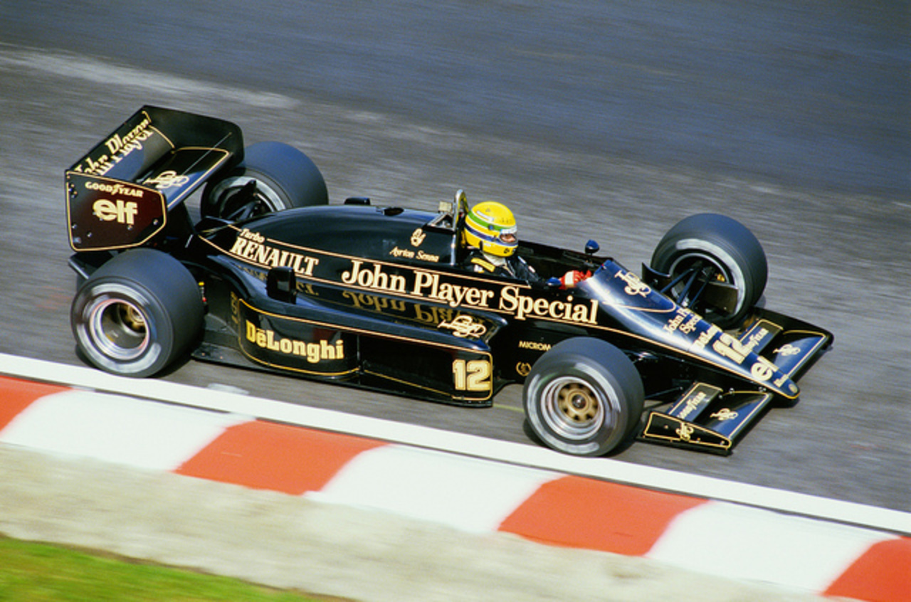 00051 - Ayrton Senna - Lotus 98T - Spa-Francorchamps 1986 - Getty ...