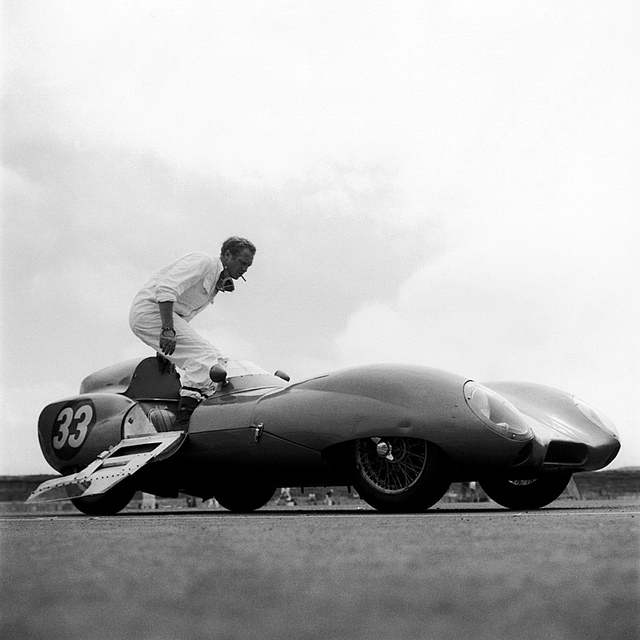Steve McQueen in his Lotus Eleven | Flickr - Photo Sharing!