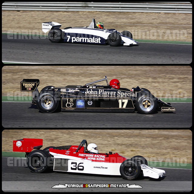Brabham BT49C-10 & Lotus 87B/3 & Theodore TFR1 | Flickr - Photo ...