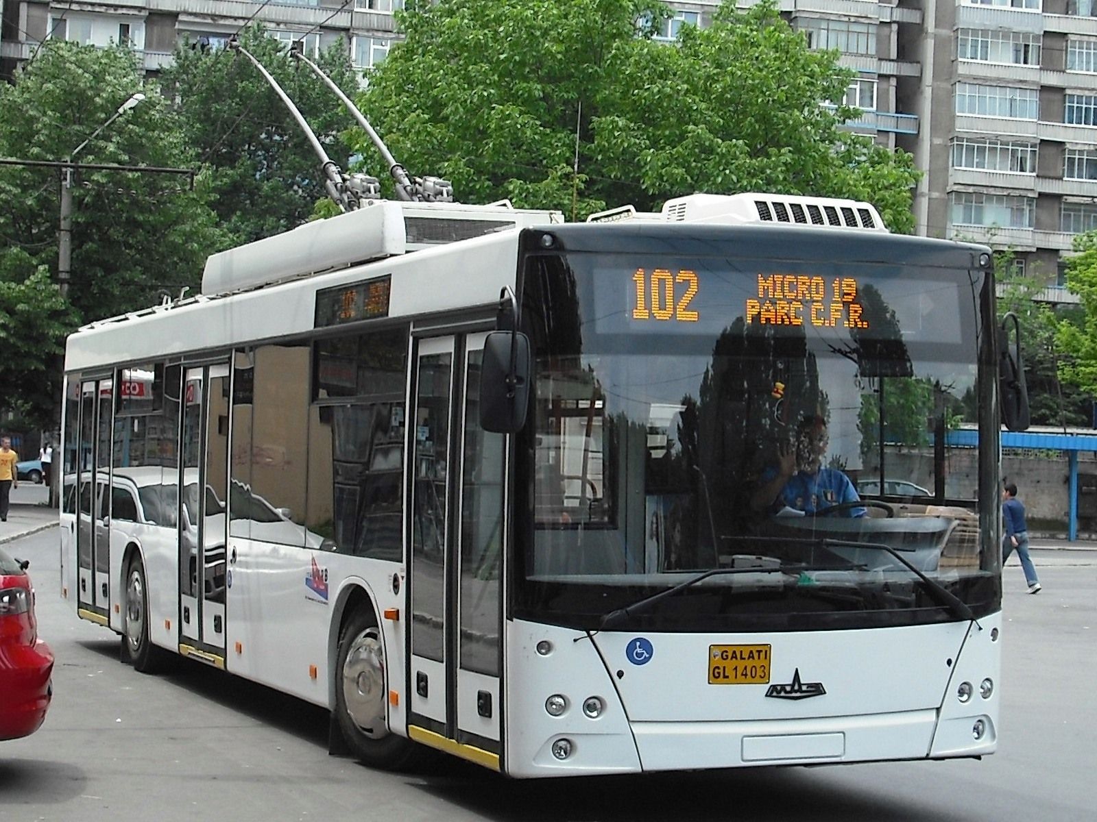 Maz Trolley Bus