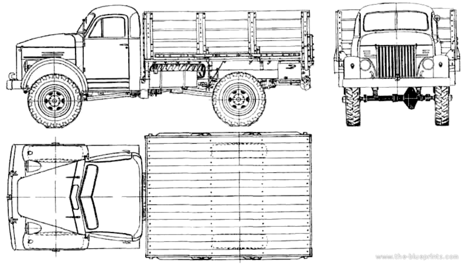 Габариты кузова ГАЗ 66