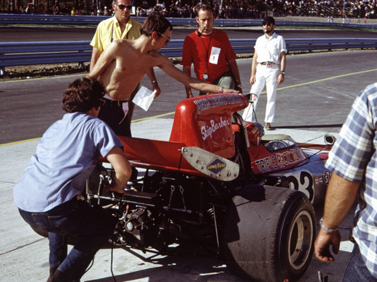 March 711 Formula 1 car driven by Skip Barber | Flickr - Photo ...