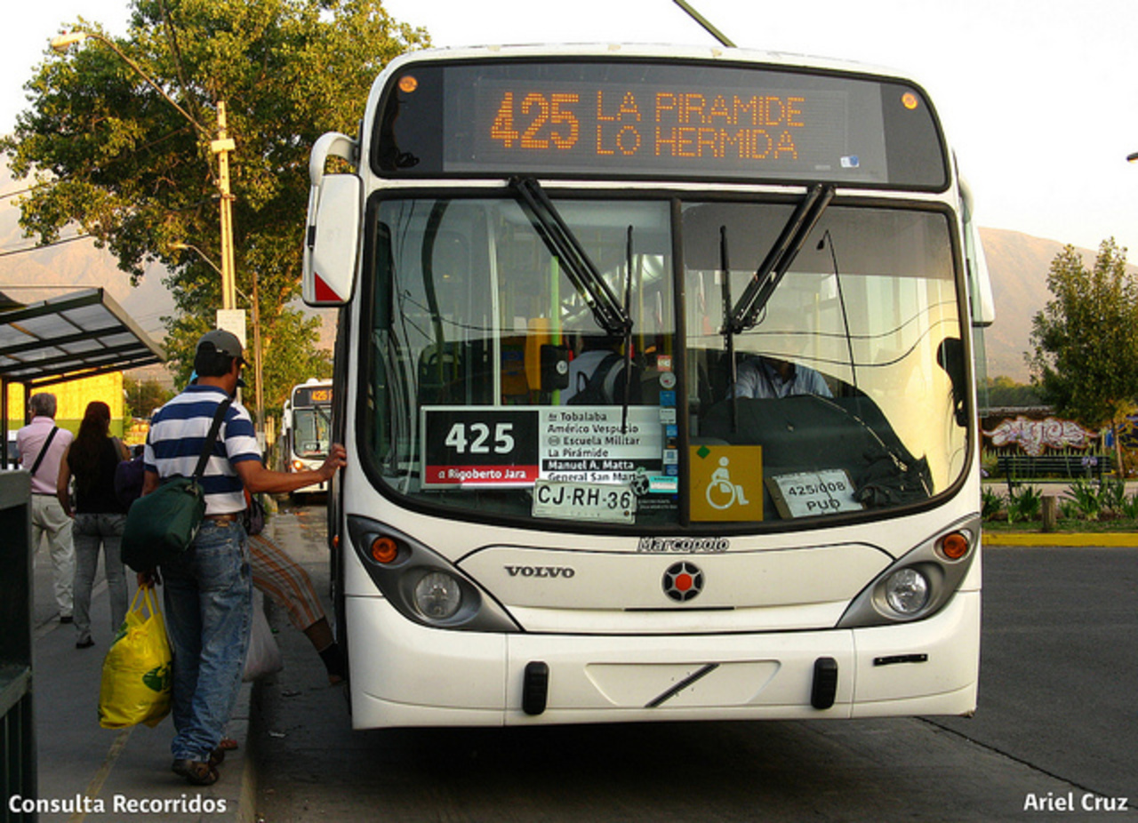 425 - Transantiago | Marcopolo Gran Viale / CJRH36 | Flickr ...