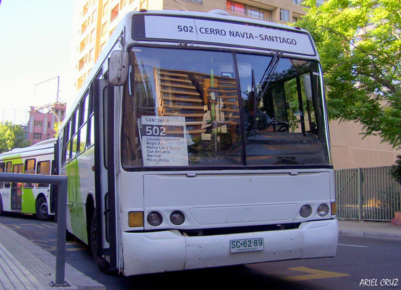 502 - Transantiago | Buses Metropolitana | Marcopolo Torino GV ...
