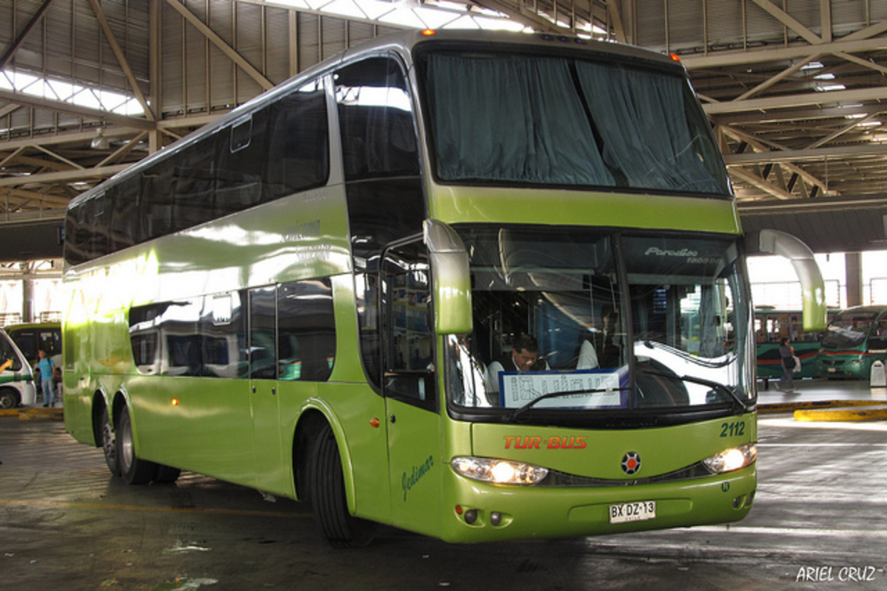 Tur Bus | Terminal San Borja | Marcopolo Paradiso 1800 DD / BXDZ13 ...