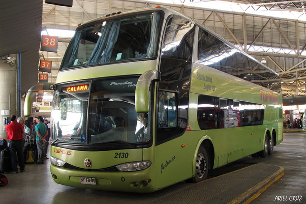 Tur Bus | Terminal San Borja | Marcopolo Paradiso 1800 DD / BYFB99 ...