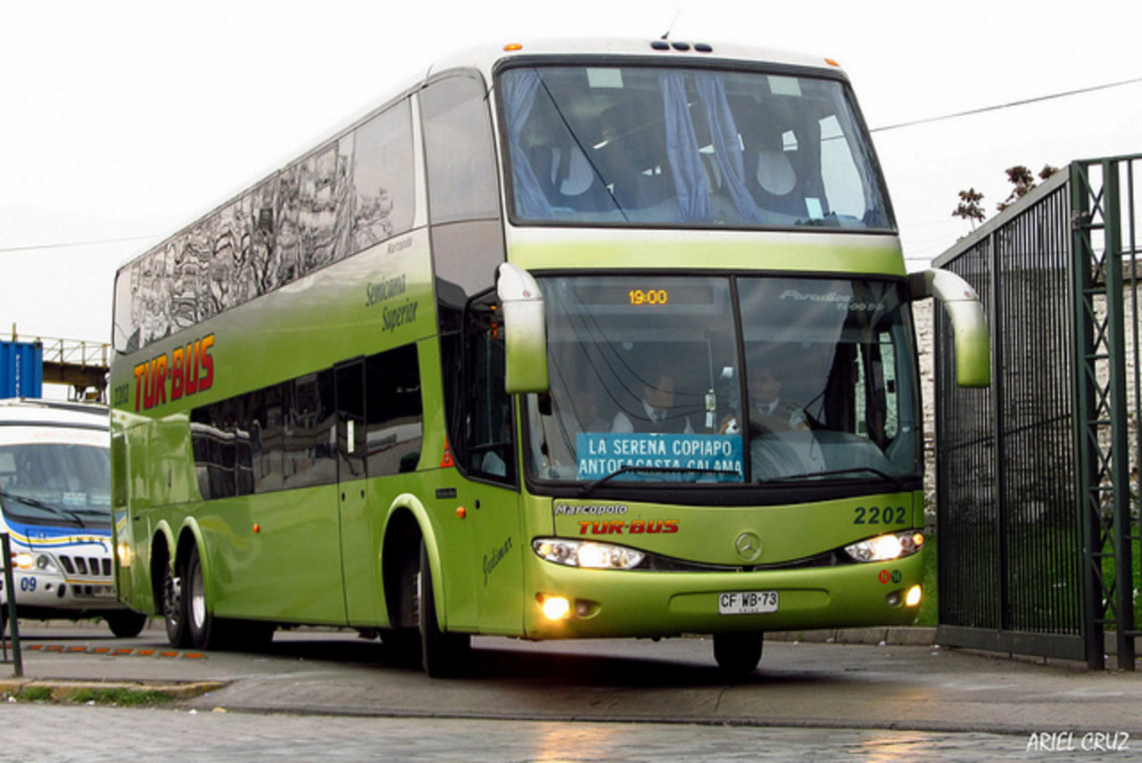 Tur Bus | Marcopolo Paradiso 1800 DD / CFWB73 | Flickr - Photo ...