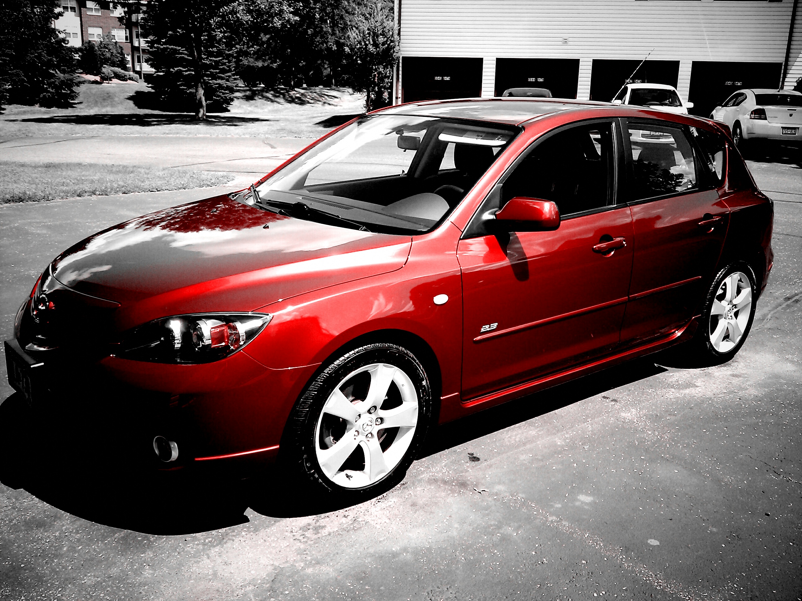 Mazda 3 Duotone | Flickr - Photo Sharing!