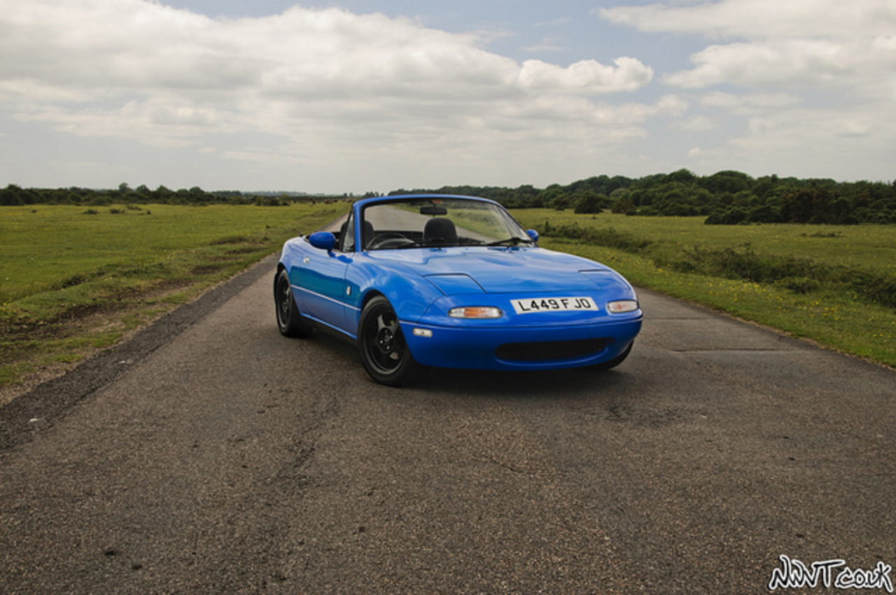 Blue Mazda MX 5 Convertible Modified | Flickr - Photo Sharing!