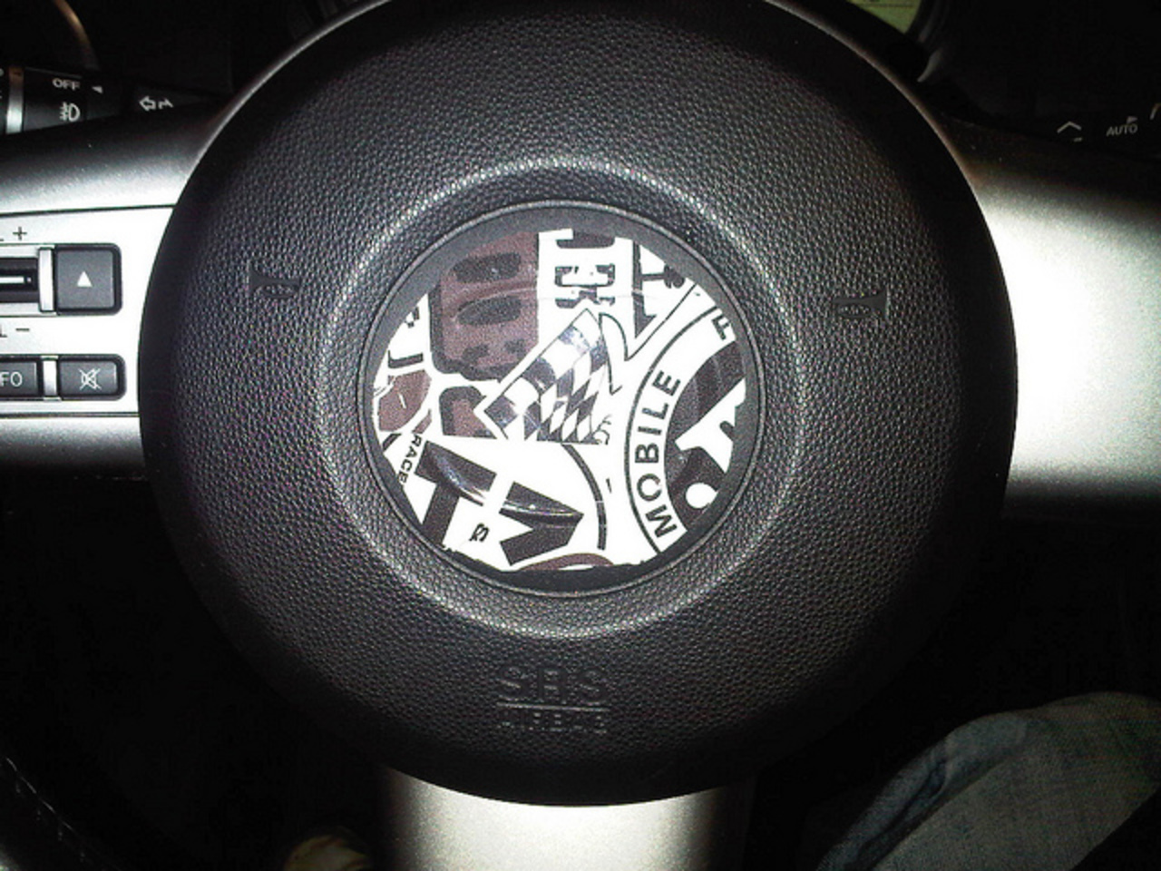 Mazda 2 Stickerbomb - Steering wheel logo WIP | Flickr - Photo ...