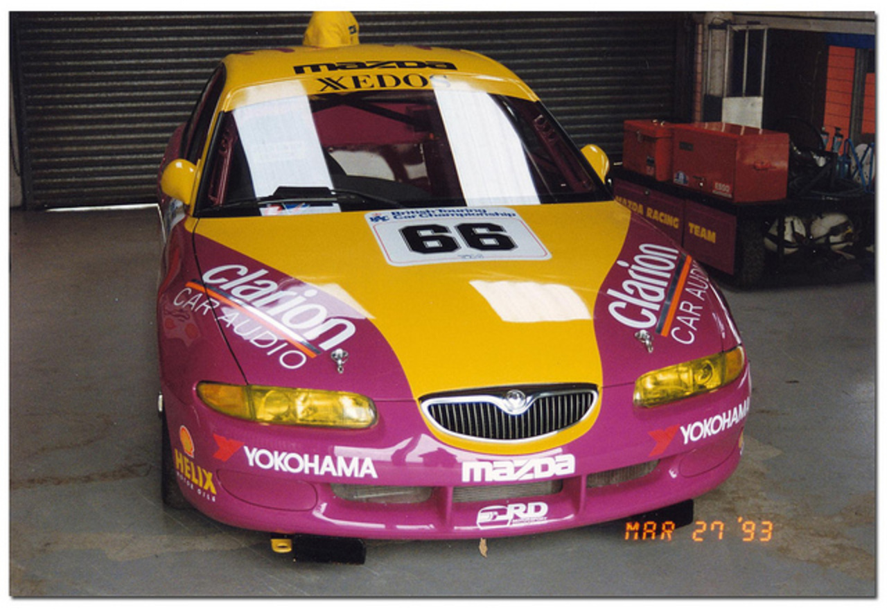 Patrick Watts Mazda Xedos 6 BTCC. 1993 British Touring Car ...