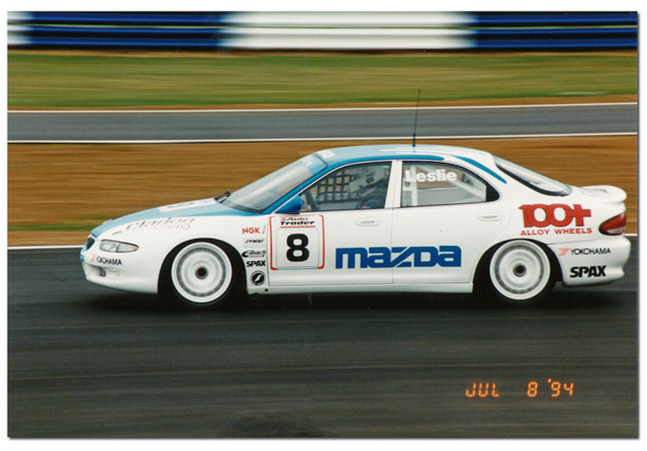 David Leslie Mazda Xedos 6 Touring Car. BTCC Silverstone 1994 ...