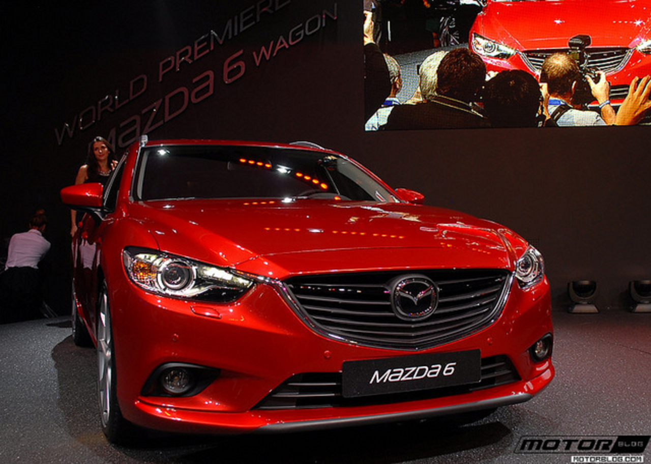 Paris Motor Show: Mazda 6 Wagon September 2012 | Flickr - Photo ...