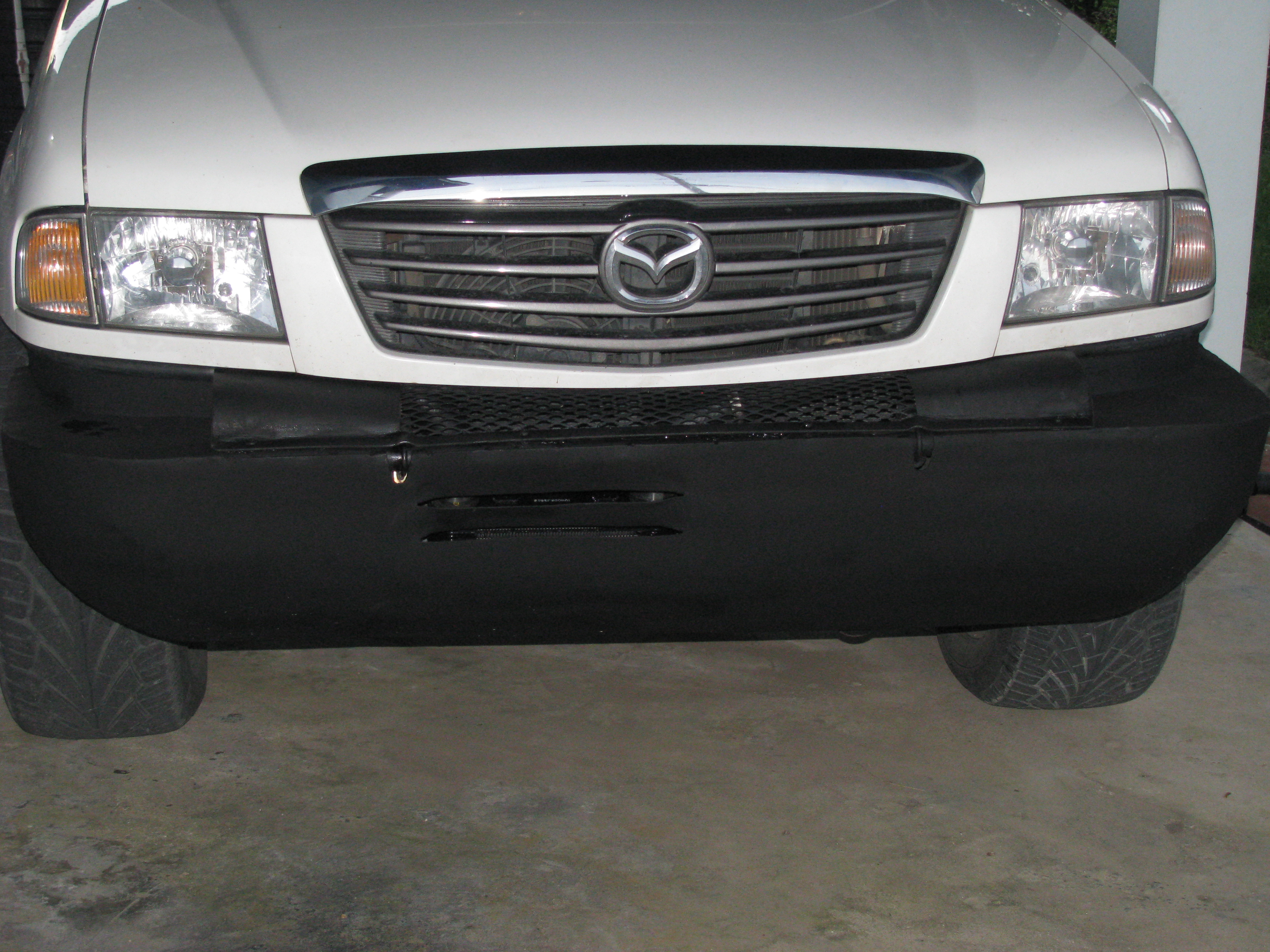 Mazda B2500 Turbodiesel Brush Bumper: Completed | Flickr - Photo ...